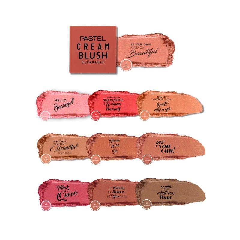 رژگونه کرمی پاستل (Pastel) مدل Cream Blush شماره 46