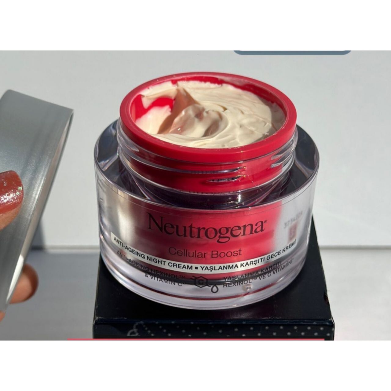 کرم شب ضد چروک Cellular Boost نوتروژینا 50ml